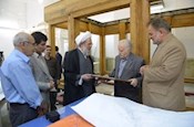 بازدید از طرح ساخت ضریح جدید حضرت عبدالعظیم حسنی (ع)