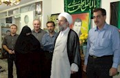 دیدار با خانواده شهدا