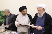 دیدار مدیران آستان حضرت ابوالفضل العباس(ع) از موسسه دارالحدیث