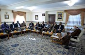 دیدار با تعدادی از معلمین و دانش پژوهان کشورهای آفریقایی