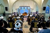 آغاز دروس خارج فقه آيت الله ري شهري در آستان مقدّس حضرت عبدالعظيم عليه السلام