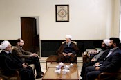 دیدار مترجم روسی منتخب میزان الحکمة با آیت الله ری شهری