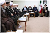 دیدار اعضای مجلس خبرگان دوره‌ی پنجم با رهبر معظم انقلاب
