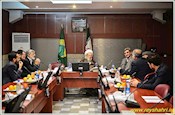دیدار شهردار تهران با آیت الله محمدی ری‌شهری
