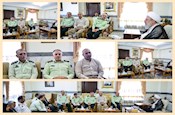 دیدار فرماندهی انتظامی تهران بزرگ با آیت الله محمدی ری شهری
