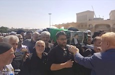 پیکر آیت الله حائری در حرم حضرت معصومه(س) به خاک سپرده شد