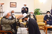 آئین عمامه گذاری جمعی از طلاب حوزه علمیه حضرت عبدالعظیم(ع) برگزار شد