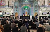 مراسم یادبود مرحوم آیت‌الله ری‌شهری(ره) با حضور رئیس‌جمهور برگزار شد