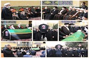 تشییع پیکر آیت الله محمدی ری شهری(ره) از حسینیه کوثر