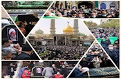 تشییع پیکر آیت الله محمدی ری شهری(ره) در آستان01
