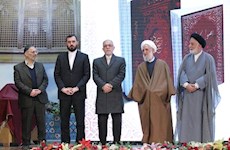 از مرحوم آیت الله ری شهری در جشنواره دعا و صحیفه سجادیه، تجلیل شد